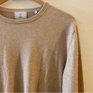 BLÄCK Swedish Brand Men’s Menton Knitted Sweater in Cream - L
